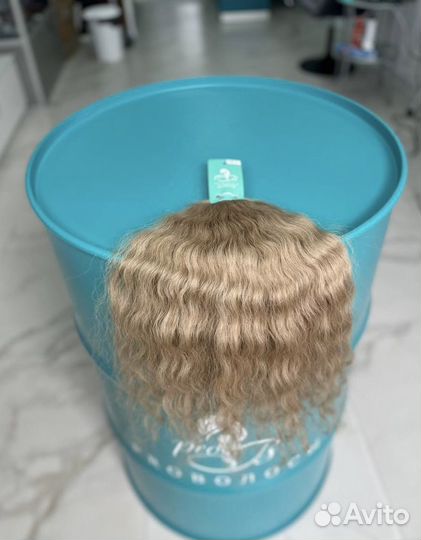 Волосы для наращивания натуральные 52 54 см русый