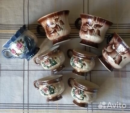 Кофейные и чайные чашки керамические СССР
