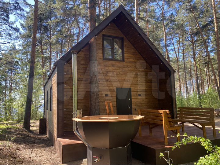 Дом 60 м² на участке 3 га