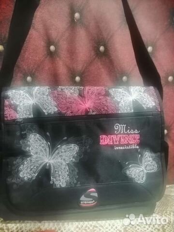 Сумка через плечо школьная