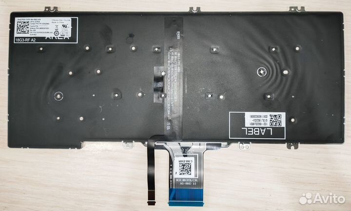 Американская клавиатура для ноутбука Dell Latitude