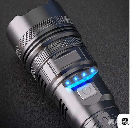 Фонарик аккумуляторный светодиодный тактический