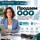 Продаю ООО на НДС с оборотами и без