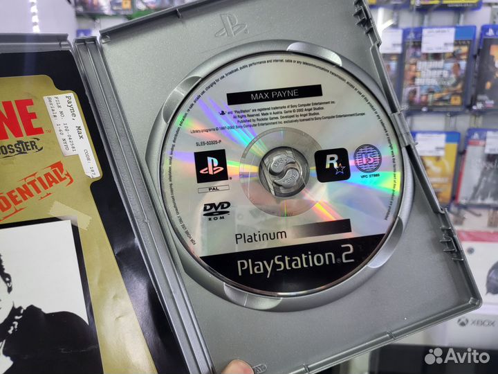 Игра Max Payne для PS2