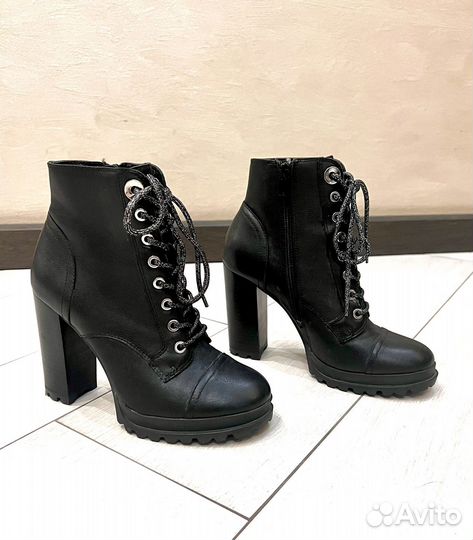 Ботильоны натуральная кожа 37