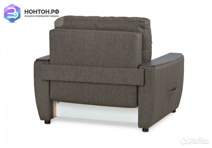 Кресло еврокнижка Дубай светло-коричневое