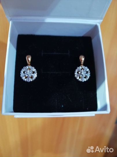 Серьги с бриллиантами