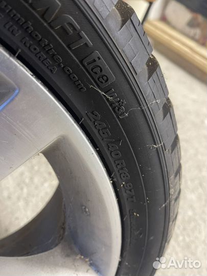 Marshal WinterCraft Ice WI31 245/40 R18 и 225/40 R18