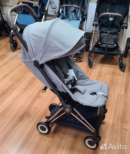 Коляска cybex coya серая
