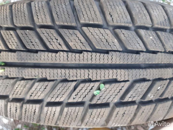4 диска с зимней резиной r15