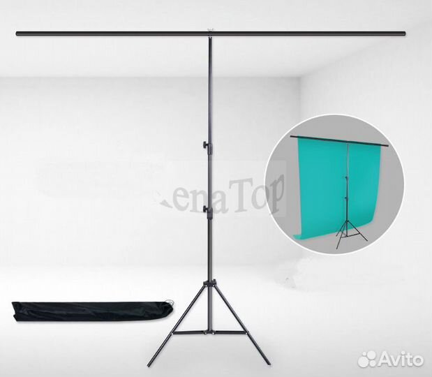 Стойка держатель для фона 1*2м, 1,5*2м, 2*2м