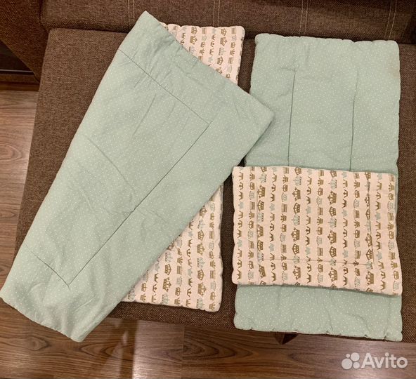 Комплект в коляску подушка матрас одеяло