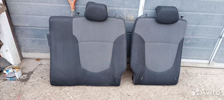 Комплект сидений hyundai solaris 1