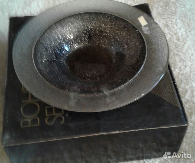 Богемская ваза,коллекционная