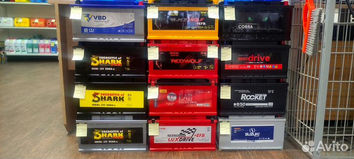 Аккумуляторы 80-120 Ah