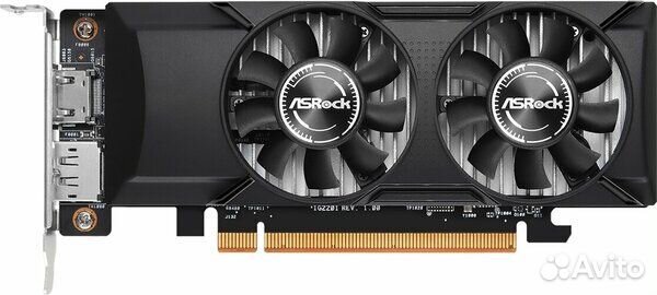 Видеокарта Asrock A310 LP 4G 4гб, RET
