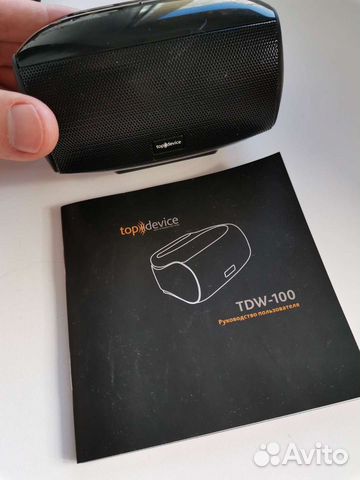 Портативная колонка top device TDW 100