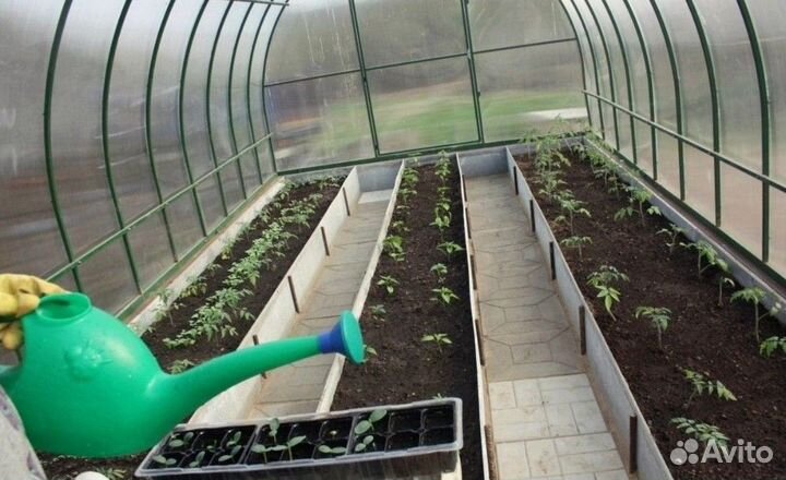 Теплица из поликарбоната