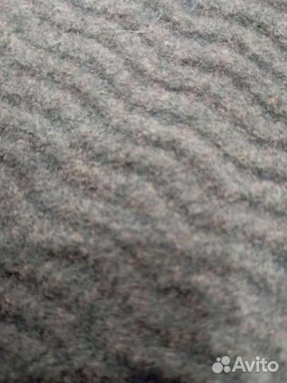 Отрез ткани драп 3х1,4 серо-синий