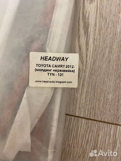 Дефлекторы боковых окон Toyota Camry