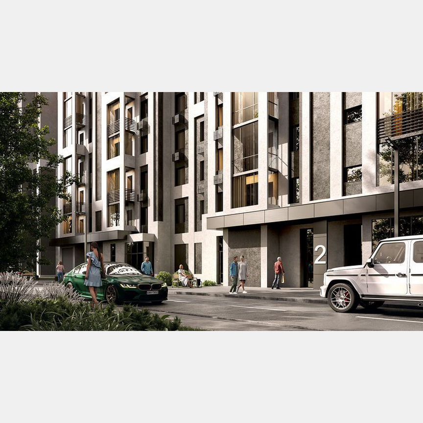 2-к. квартира, 51,9 м², 15/15 эт.