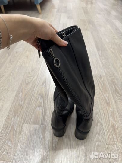 Сапоги женские натуральная кожа италия