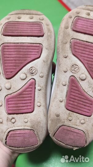 Кожаные ботинки для девочки Лева, р.22