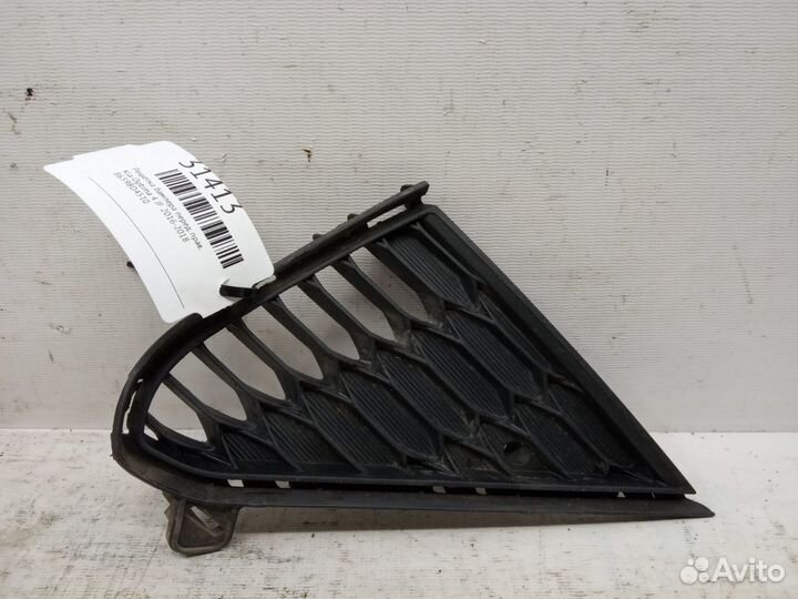 Решетка бампера передняя правая Kia Optima 4 JF