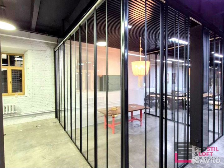 Стеклянные перегородки