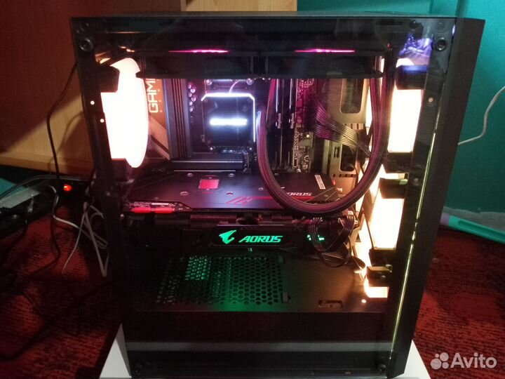 Новый мощный игровой пк в зборе