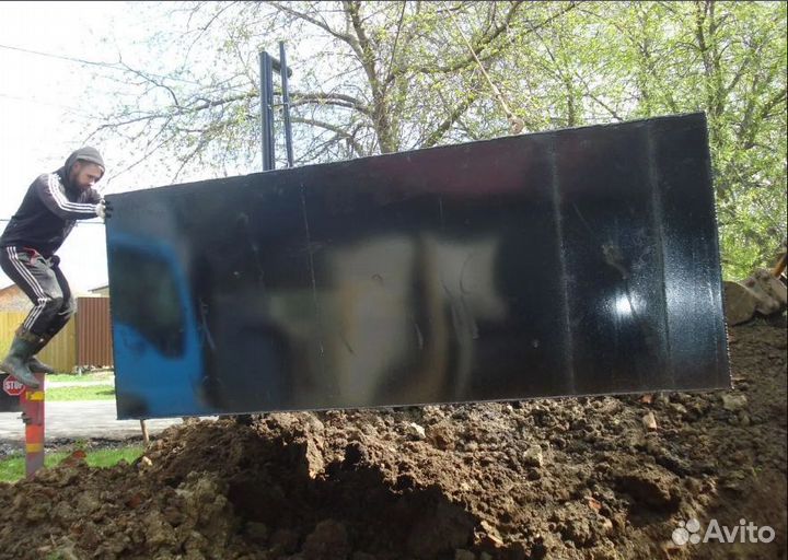 Септик для дома с установкой 12,1 куб.м