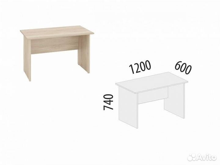 Стол компьютерный Альфа 63 262