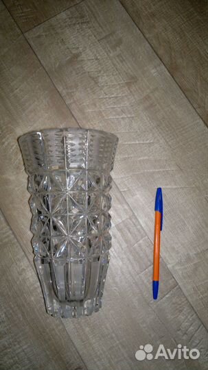 Хрустальная ваза для цветов (СССР)