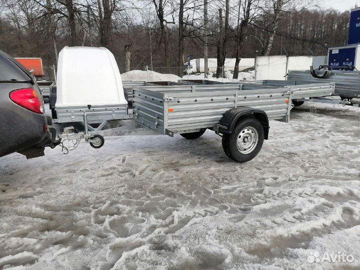 Прицеп легковой с высоким бортом