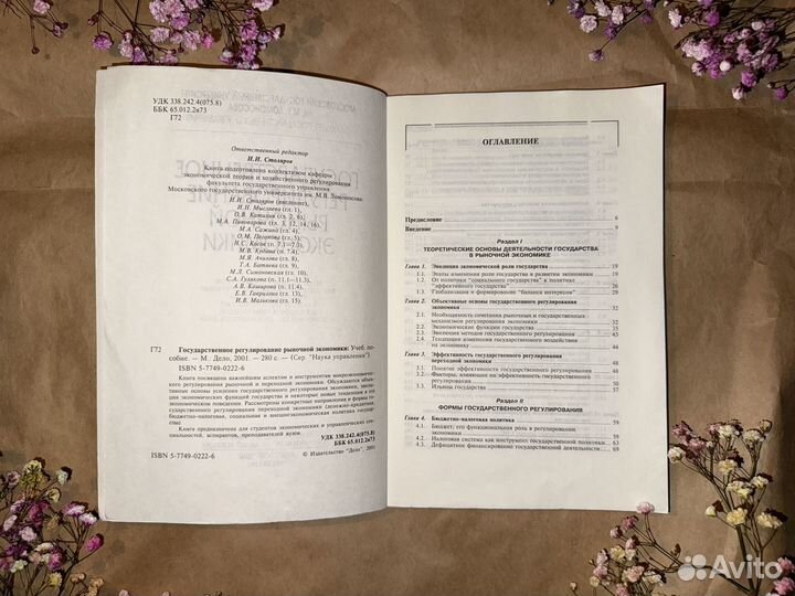 Государственное регулирование рыночной экономики