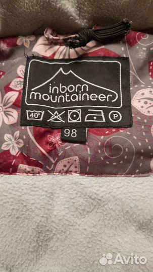 Куртка зимняя для девочки 98