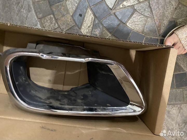 Решетка и накладки выхлоп трубы BMW X5 G05