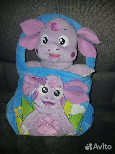 Лунтик и сумка на молнии