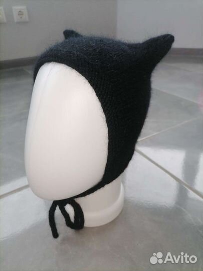 Чепчик с ушками, Kitty hat, Devil hat