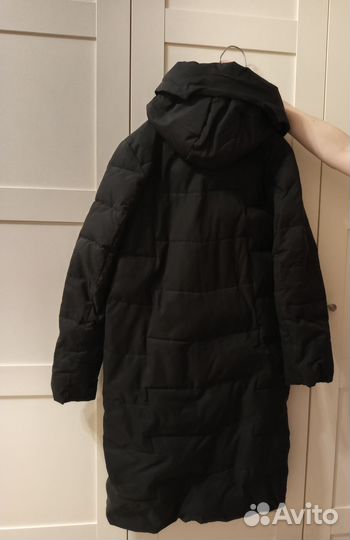 Пуховик женский длинный
