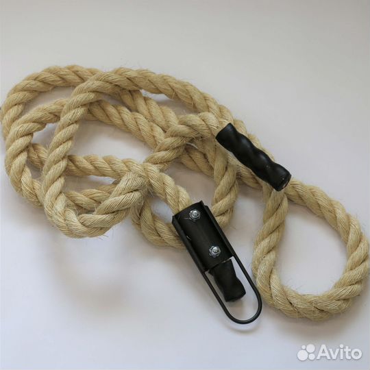 Канат для лазания (сизаль) D40 мм, 5 м profi-FIT