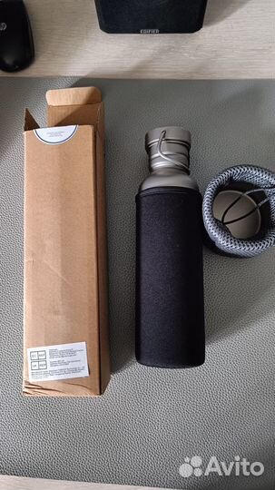 Набор титановая бутылка и кружка 