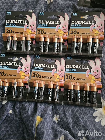 Батарейки Duracell Ultra AA (пальчиковые)