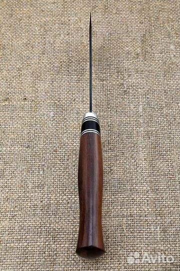 Нож Варан дамаск рукоять палисандр черный граб