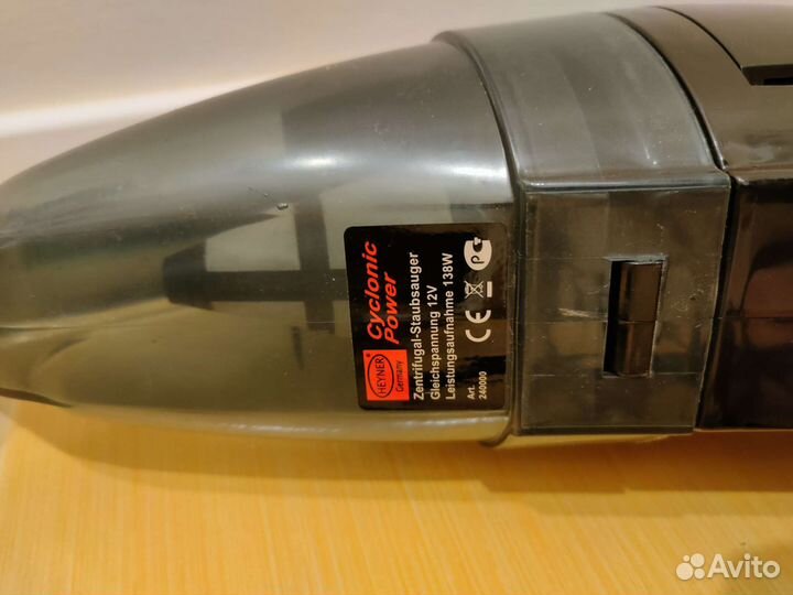 Автомобильный пылесос от прикуривателя