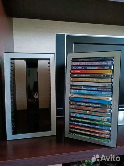 Стойка для cd dvd дисков, 2 штуки