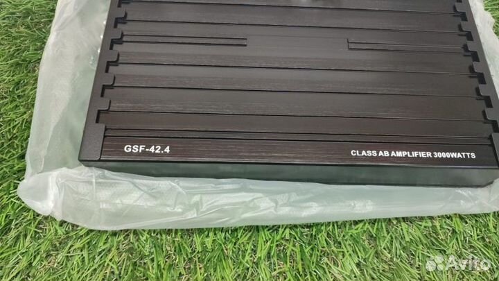 Авто усилитель 4-х канальный GFS 3000w GSF 42.4