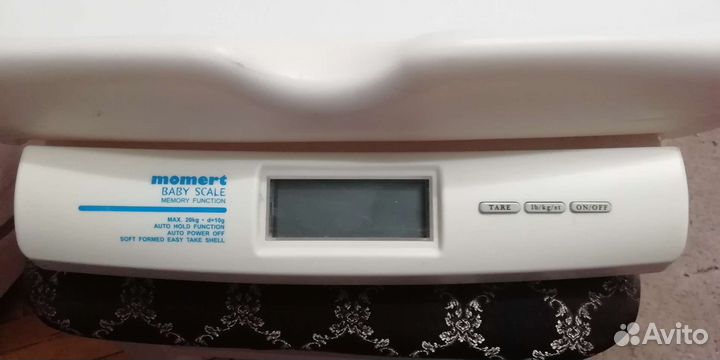 Детские весы с памятью предыдущего веса