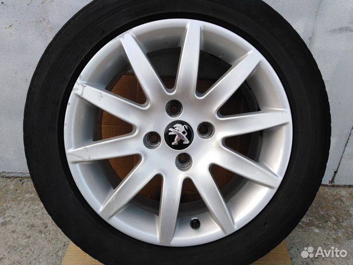 Фирменные литые диски Peugeot r16