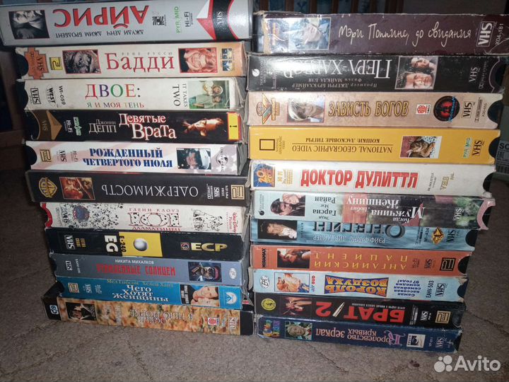 Видеокассеты 21шт